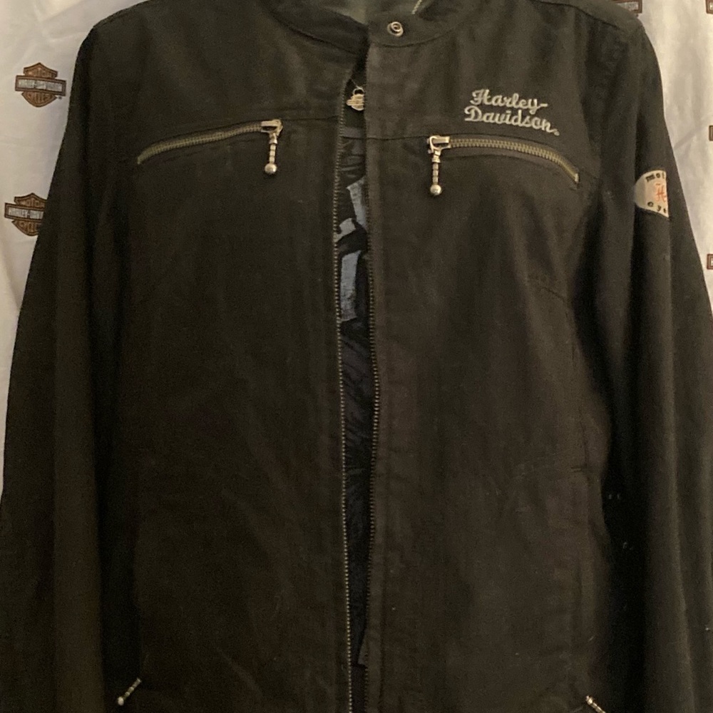 Ladies Harley Davidson B&S Wings Jacket